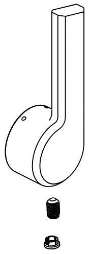 Delta Pivotal RP93282AR Handle, Set Screw and Button