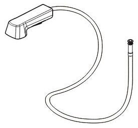 Peerless Apex: Wand&hose asssembly