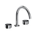 ROHL EC08D3 Eclissi Widespread Lavatory Faucet With C-Spout