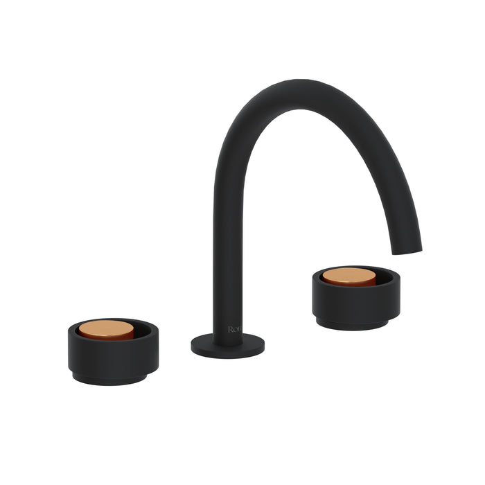 ROHL EC08D3 Eclissi Widespread Lavatory Faucet With C-Spout