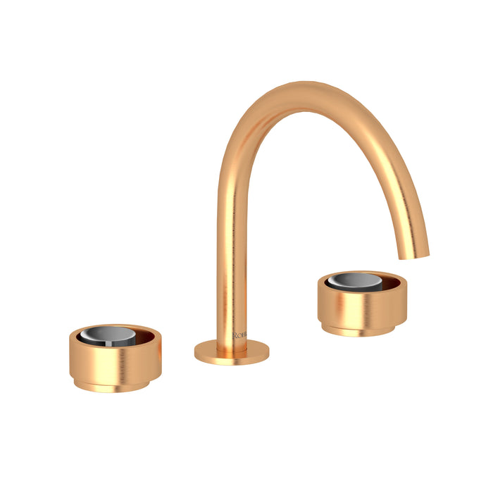 ROHL EC08D3 Eclissi Widespread Lavatory Faucet With C-Spout