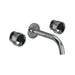 ROHL EC08W3 Eclissi Wall Mount Lavatory Faucet With C-Spout