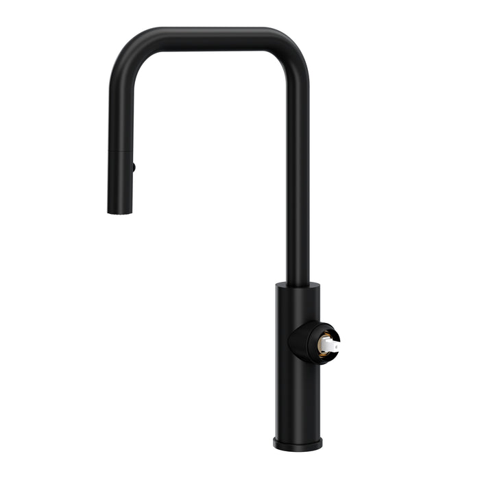 ROHL EC56D1 Eclissi Pull-Down Kitchen Faucet with U-Spout - Less Handle