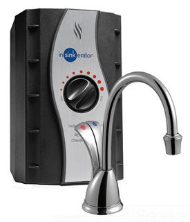 InSinkErator HC-WAVESN-SS HC WAVE Satin Nickel Hot Water Dispenser-SS Tank