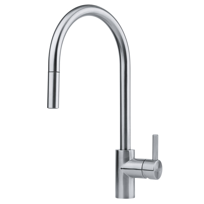 Franke Eos Neo Single Handle Pull-Down Kitchen Faucet - Stainless Steel