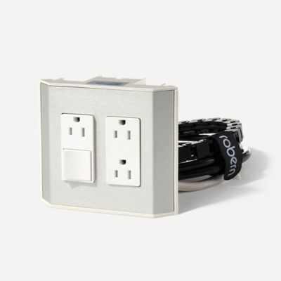 Robern VAELECTRIC21 Cartesian Electric Accessory, Use in 15" H x 21" D Vanities