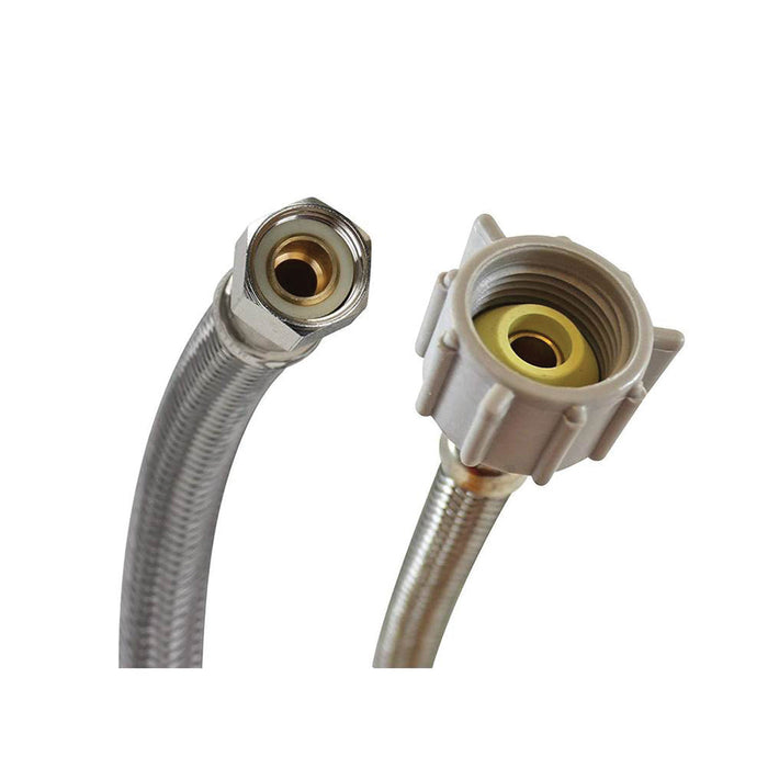 Fluidmaster B1T20 3/8” Compression x 7/8” Ballcock Toilet Supply Connector (20" Length)