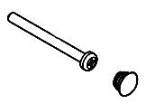 Moen 115055 Handle cap & screw