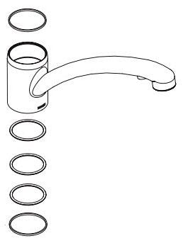 Moen 127689 O-ring kit