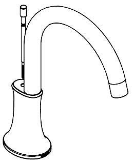 Moen 128885 Lift rod kit