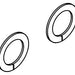 Moen 129707 Hot/cold indicator kit