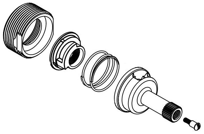Moen 130142 Handle adapter kit