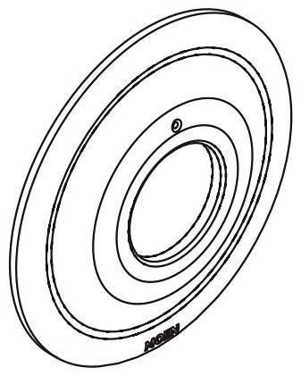 Moen 130148 Shower escutcheon