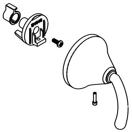 Moen 136196 Handle adapter kit