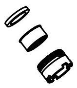 Moen 137526 Flow restrictor kit