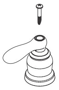 Moen Caldwell 144450 Lever handle mechanism kit