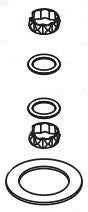 Moen 147544 Bearing washer kit