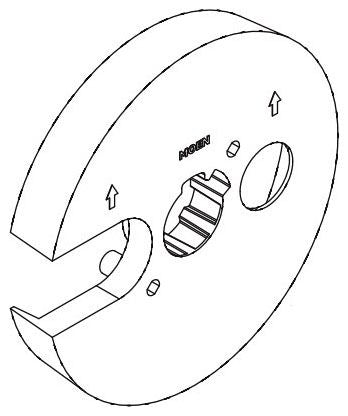 Moen 149381 Plaster ground