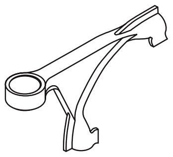 Moen Arbor with MotionSense 163710 Hose guide