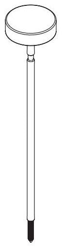 Moen 172658 Lift rod kit