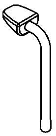 Moen 179828 Lift rod kit