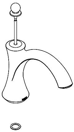 Moen 182074 Roman tub spout kit