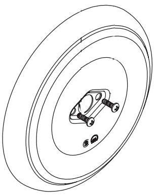 Moen 200733 M-Core Diverter Escutcheon Kit Kit, Nl