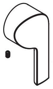Moen 200794 M-Core Handle Kit, Chr