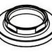 Moen 201721 Escutcheon