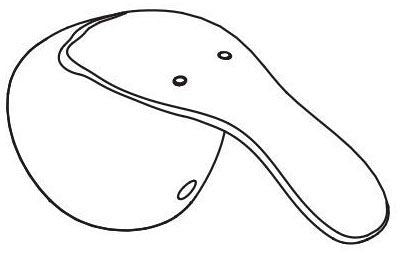 Moen 840011 Handle cap kit