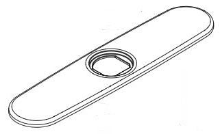 Moen Commercial 870113 Deck plate
