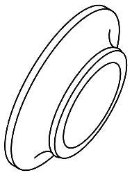 Moen Monticello 97361 Handle escutcheon