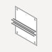 Robern PMGKIT3640 Profiles Mirror Ganging Kit, 36" W x 40" H