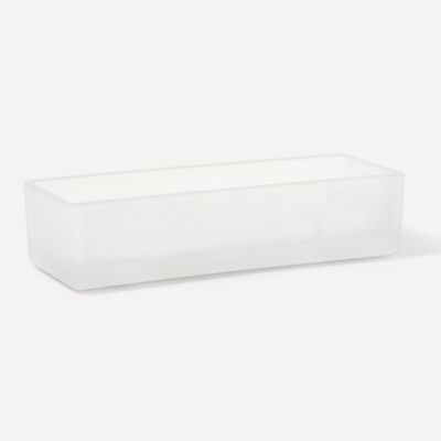 Robern GLASSBIN8.5 M Series Glass Bin, Large, 3-1/4" x 8-1/2"