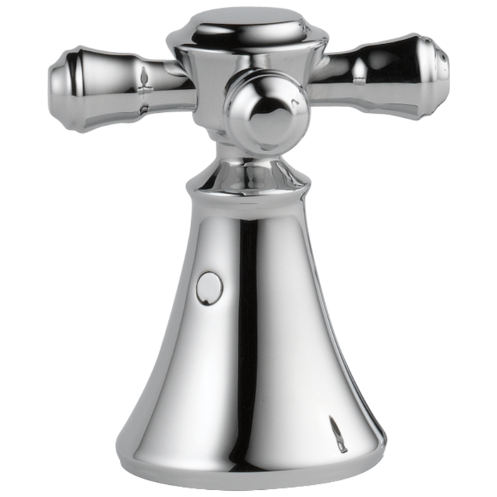 Delta H295 Cassidy Metal Cross Handle Set - Deck Mount Bathroom and Bidet