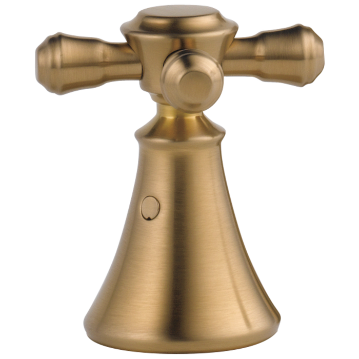 Delta H295 Cassidy Metal Cross Handle Set - Deck Mount Bathroom and Bidet