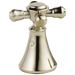 Delta H295 Cassidy Metal Cross Handle Set - Deck Mount Bathroom and Bidet
