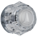 Delta H31 Classic One Traditional/Classic Clear Knob Handle