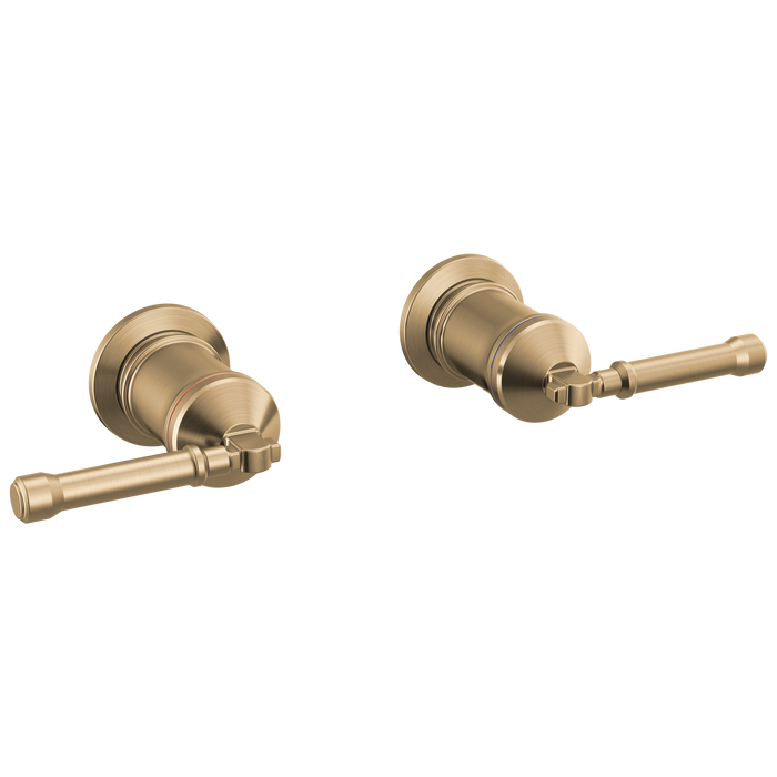 Delta Broderick: Wall Mount Tub Filler Handle Kit-Lever