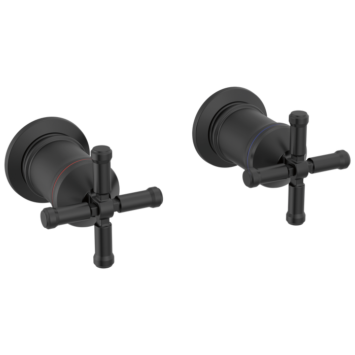 Delta Broderick: Wall Mount Tub Filler Handle Kit-Cross
