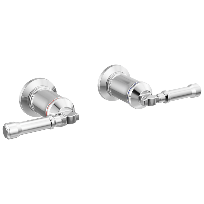 Delta Broderick: Wall Mount Bathroom Faucet Handle Kit-Lever