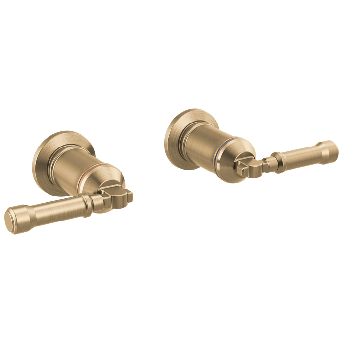 Delta Broderick: Wall Mount Bathroom Faucet Handle Kit-Lever