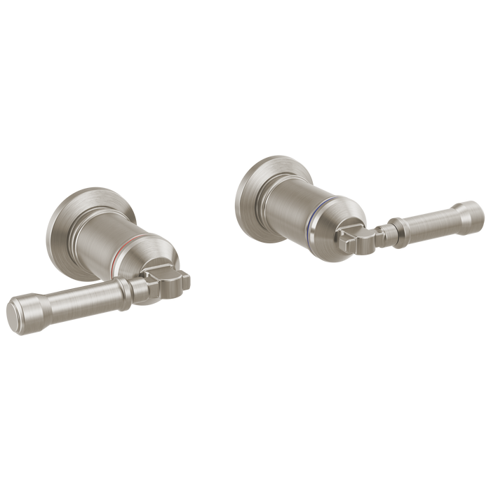 Delta Broderick: Wall Mount Bathroom Faucet Handle Kit-Lever