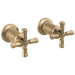 Delta Broderick: Wall Mount Bathroom Faucet Handle Kit-Cross