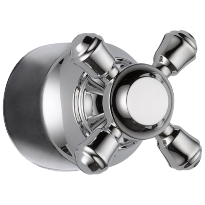 Delta H595 Cassidy Metal Cross Handle Kit - Transfer Valve