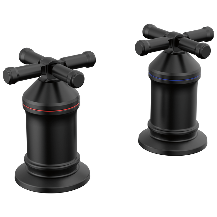 Delta Broderick: 2 Handle Roman Tub handle Kit-Cross