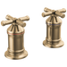 Delta Broderick: 2 Handle Roman Tub handle Kit-Cross