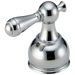 Delta H615 Two Traditional/Classic Porcelain Lever Handle