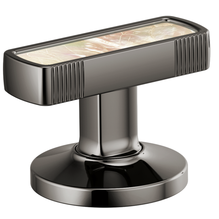 Brizo Brizo Kintsu™: Widespread Lavatory Knob Handle Kit with Mother of Pearl Inlay