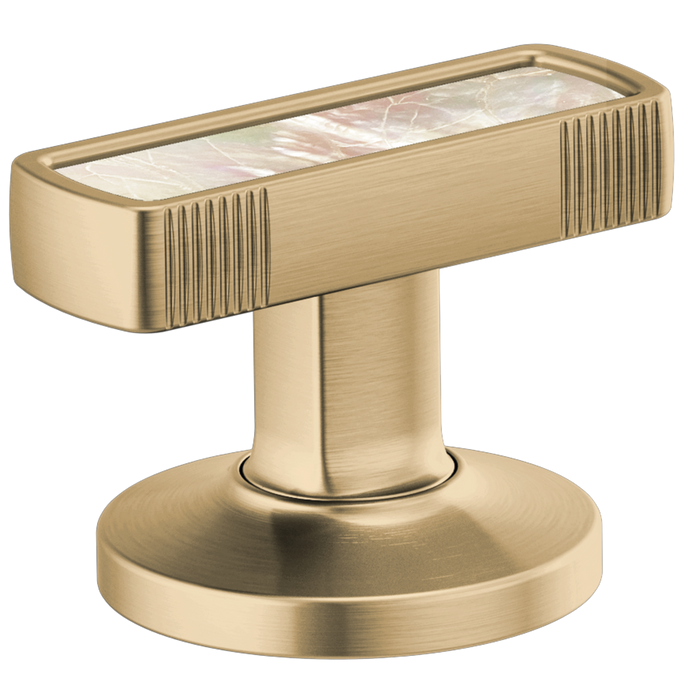 Brizo Brizo Kintsu™: Widespread Lavatory Knob Handle Kit with Mother of Pearl Inlay